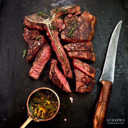 TBone Steak Food Fotografie Reinhold Schroers